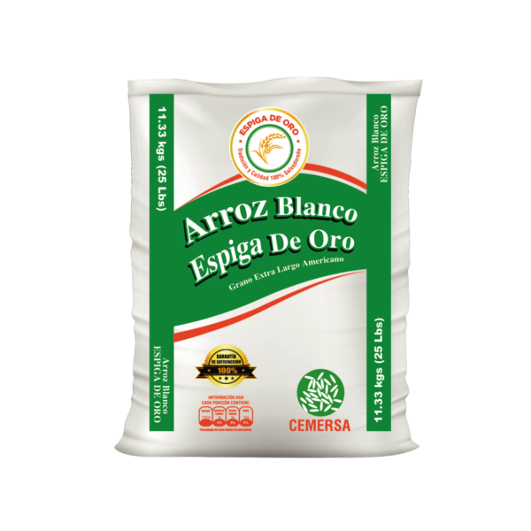 Arroz Blanco Espiga de Oro 25 lbs.