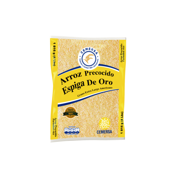 Arroz Precocido Espiga de Oro 4 lbs.