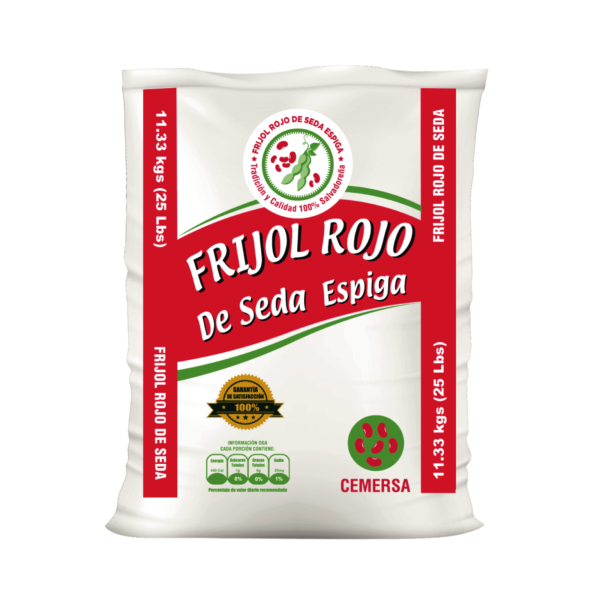 Frijol Rojo de Seda Espiga de Oro 25 lbs.