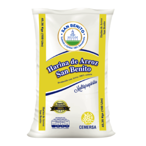 Harina de Arroz San Benito 100 lbs.