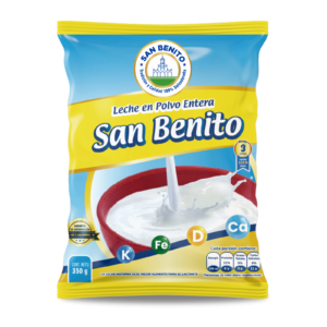 Leche en Polvo Entera San Benito 350 g.